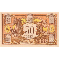 Auch (Gers) - Pirot 15-29 - 50 centimes - Série R - 06/07/1921 - Etat : SUP+