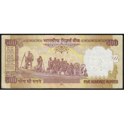 Inde - Pick 99b_3 - 500 rupees - Série 4AE - Lettre L - 2006 - Etat : TTB