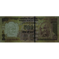Inde - Pick 99b_3 - 500 rupees - Série 4AE - Lettre L - 2006 - Etat : TTB