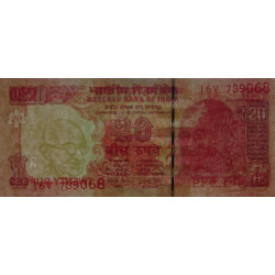 Inde - Pick 103aa - 20 rupees - 2017 - Lettre R - Etat : NEUF