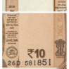 Inde - Pick 109b_4 - 10 rupees - Série 26D - Lettre L - 2018 - Etat : NEUF