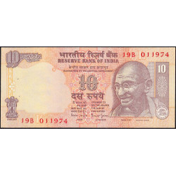 Inde - Pick 89g - 10 rupees - 2002 - Lettre L - Etat : SPL