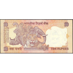 Inde - Pick 89g - 10 rupees - Série 19B - Lettre L - 2002 - Etat : SPL