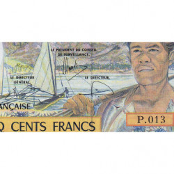 Territoire Français du Pacifique - Pick 1f - 500 francs - Série P.013 - 2008 - Etat : NEUF