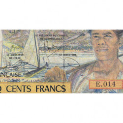 Territoire Français du Pacifique - Pick 1f - 500 francs - Série E.014 - 2008 - Etat : TB-