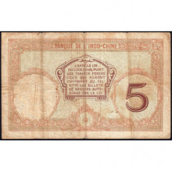 Nouvelles Hébrides - Pick 4b - 5 francs - Série L.70 - 1941 - Etat : TB-