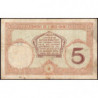 Nouvelles Hébrides - Pick 4b - 5 francs - Série X.71 - 1941 - Etat : TB-