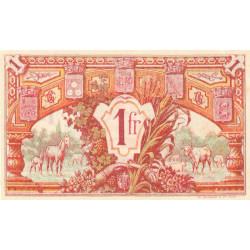 Auch (Gers) - Pirot 15-31 - 1 franc - Série R - 06/07/1921 - Etat : SPL