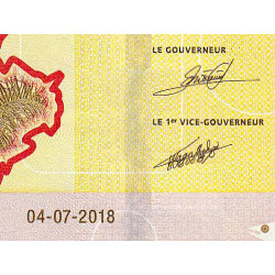 Burundi - Pick 54b - 10'000 francs - Série EE - 04/07/2018 - Etat : NEUF