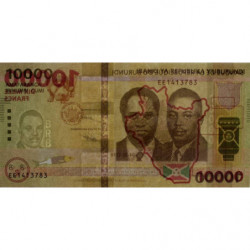 Burundi - Pick 54b - 10'000 francs - Série EE - 04/07/2018 - Etat : NEUF