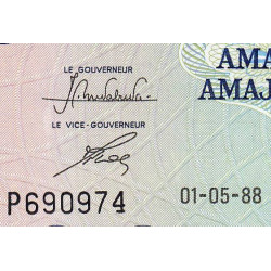 Burundi - Pick 30c - 500 francs - Série P - 01/05/1988 - Etat : NEUF