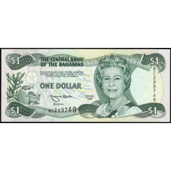 Bahamas - Pick 57 - 1 dollar - Série BC - 1996 - Etat : NEUF