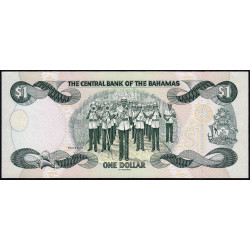 Bahamas - Pick 57 - 1 dollar - Série BC - 1996 - Etat : NEUF