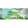 Barbade - Pick 74a - 5 dollars - Série G59 - 02/05/2013 - Etat : NEUF