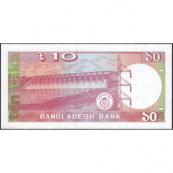 Bangladesh - Pick 26c_2 - 10 taka - 1993 - Etat : NEUF