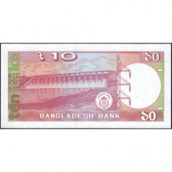 Bangladesh - Pick 26c_2 - 10 taka - Série ড - 07/1993 - Etat : NEUF