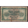Belgique - Pick 122 - 10 francs ou 2 belgas - Série 2 - 01/02/1943 - Etat : B+