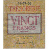 Belgique - Pick 132a - 20 francs - Série L03  - 01/07/1950 - Etat : TB