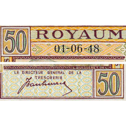 Belgique - Pick 133a - 50 francs - Série O 04 - 01/06/1948 - Etat : SUP+