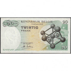 Belgique - Pick 138_2 - 20 francs - Série 3 J - 15/06/1964 (1975) - Etat : SUP