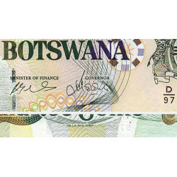 Botswana - Pick 24b - 10 pula - Série D/97 - 2007 - Etat : NEUF