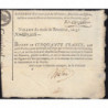1795 - Loterie Nationale - Billet de 50 francs - Etat : SUP+