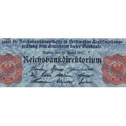 Allemagne - Pick 42 - 100 mark - 21/04/1910 - Série E - Etat : SUP