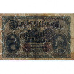 Allemagne - Pick 47b - 5 mark - 05/08/1914 - Série Q - Etat : SUP