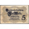 Allemagne - Pick 47b - 5 mark - 05/08/1914 - Série V - Etat : TB+