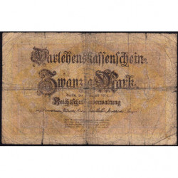 Allemagne - Pick 48a - 20 mark - 05/08/1914 - Série N - Etat : B-