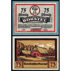 Allemagne - Notgeld - Borstel - 75 pfennig - 1920 - Etat : pr.NEUF