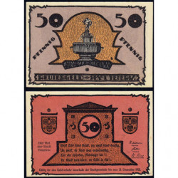 Allemagne - Notgeld - Teterow - 50 pfennig - 1921 - Etat : SPL