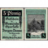 Allemagne - Notgeld - Bergen an der Dumme - 5 pfennig - 1921 - Etat : SPL