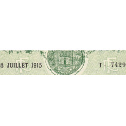 Chateauroux - Pirot 46-6 - 1 franc - Série T - 08/07/1915 - Etat : SPL+