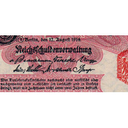 Allemagne - Pick 53_2 - 2 mark - 12/08/1914 - Etat : pr.NEUF