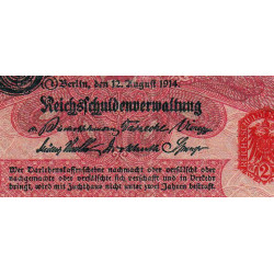Allemagne - Pick 54 - 2 mark - 12/08/1914 (1917) - Etat : TTB