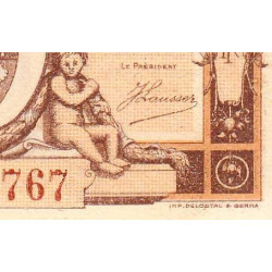 Aurillac (Cantal) - Pirot 16-1a - 50 centimes - Série A - 1915 - Etat : SPL