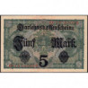 Allemagne - Pick 56b - 5 mark - 01/08/1917 - Série O - Etat : NEUF