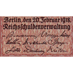 Allemagne - Pick 57 - 20 mark - 20/02/1918 - Série O - Etat : NEUF