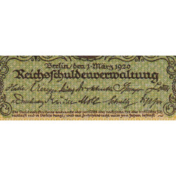 Allemagne - Pick 58 - 1 mark - 01/03/1920 - Etat : SPL