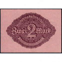Allemagne - Pick 62 - 2 mark - 15/09/1922 - Etat : SUP