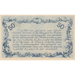 Chateauroux - Pirot 46-16 - 50 centimes - Série K - 06/01/1916 - Etat : SPL+