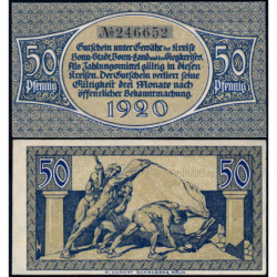 Allemagne - Notgeld - Bonn - 50 pfennig - 1920 - Etat : NEUF