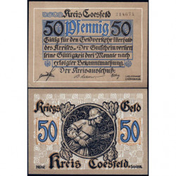 Allemagne - Notgeld - Coesfeld - 50 pfennig - Réf. d - 1919 - Etat : SPL