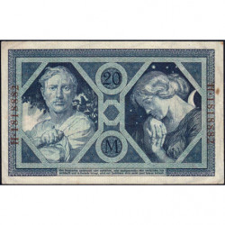 Allemagne - Pick 63 - 20 mark - 04/11/1915 - Lettre O - Série H - Etat : TTB+