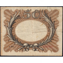 Allemagne - Pick 65_1 - 50 mark - 30/11/1918 - Série A - Etat : TB+