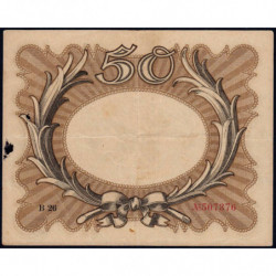Allemagne - Pick 65_1 - 50 mark - 30/11/1918 - Série B - Etat : TTB