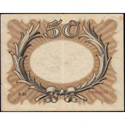 Allemagne - Pick 65_1 - 50 mark - 30/11/1918 - Série B - Etat : TTB