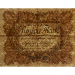 Allemagne - Pick 65_1 - 50 mark - 30/11/1918 - Série D - Etat : TTB