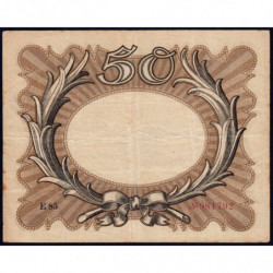 Allemagne - Pick 65_1 - 50 mark - 30/11/1918 - Série E - Etat : TB